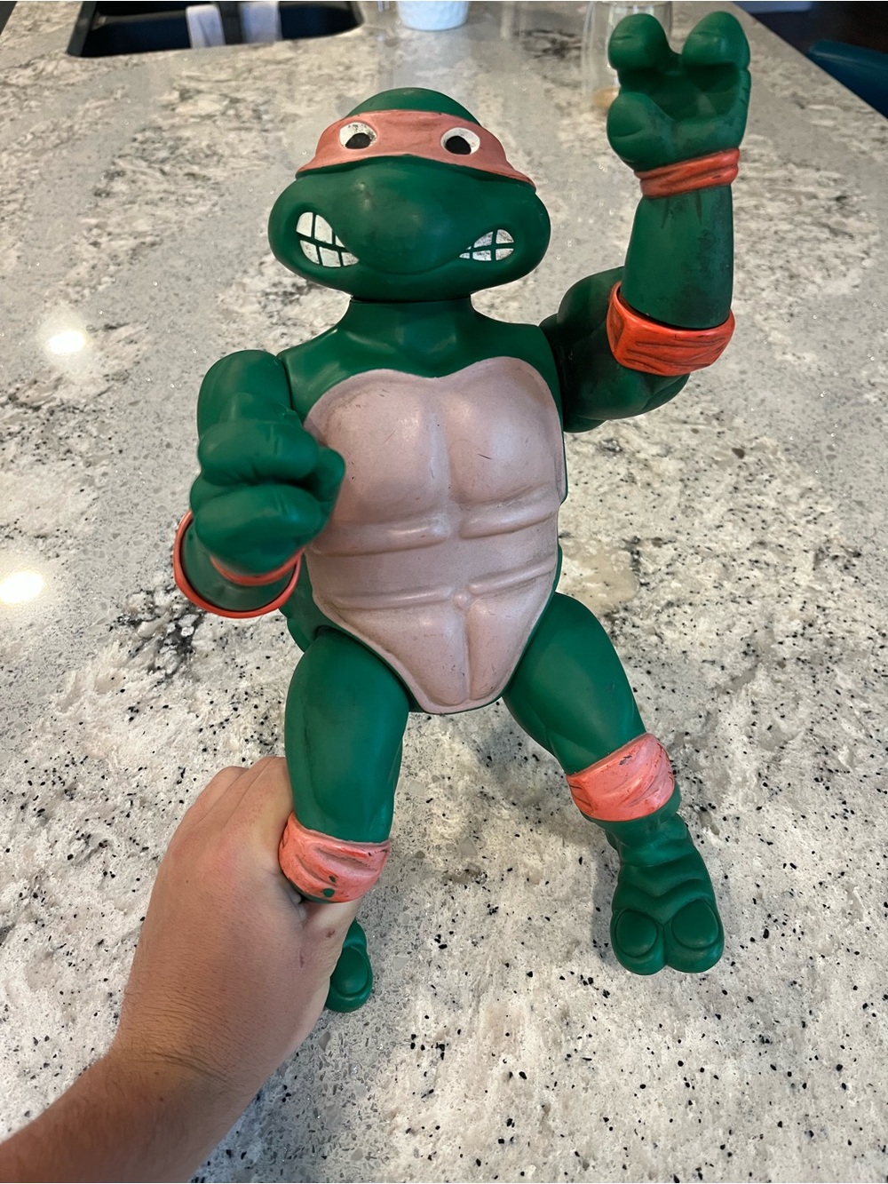 Vintage 1989 Mirage Studios Teenage Mutant Ninja Turtle Action Figure